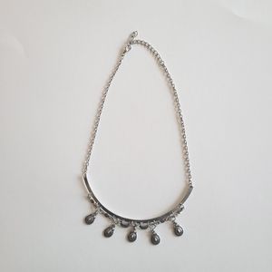 Silver Collar Boho Necklace